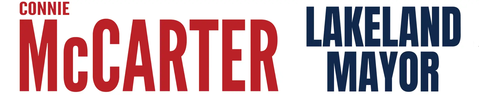 Connie McCarter for Lakeland Mayor